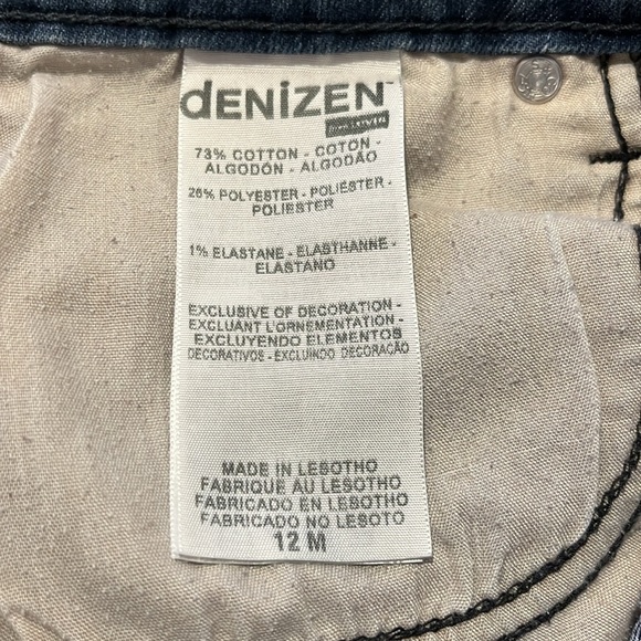 Denizen from Levi’s bootcut jeans Sz 12 - Picture 4 of 4